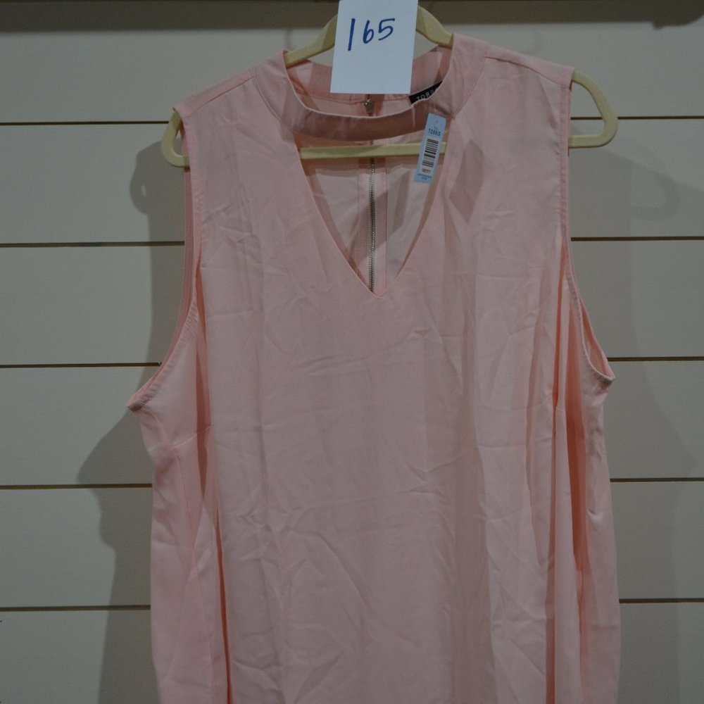 TORRID 2 BLUSH PINK SWING TANK NWT.  (165)